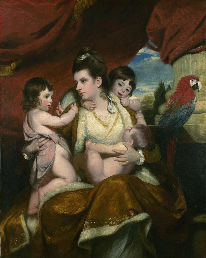 Ritratto di Lady Cockburn e i suoi tre figli maggiori - National Gallery, Londra